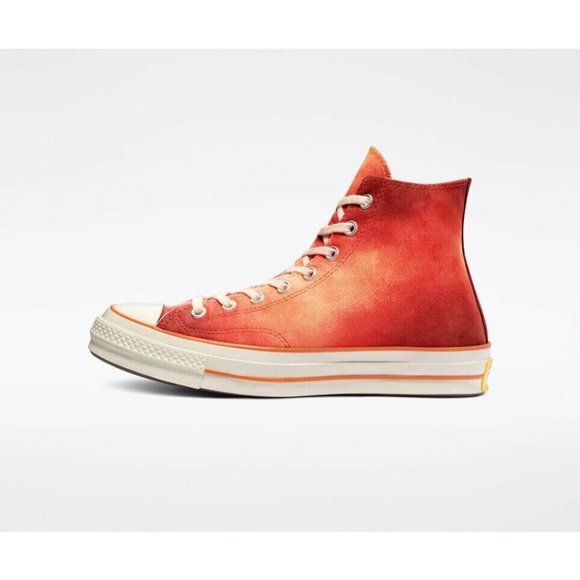 Converse Chuck 70 Hi Southern Flame Men's Sneaker Shoe Limited Orange 170590C - Picture 4 of 8